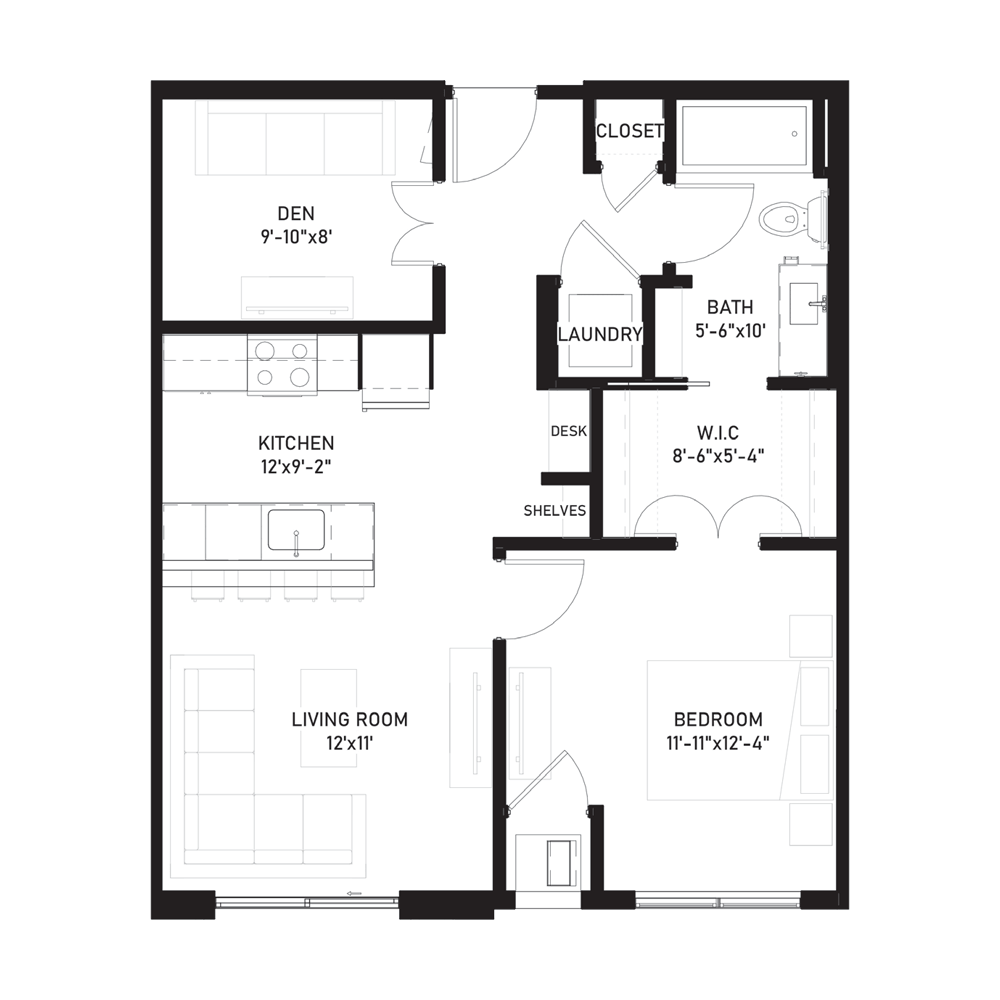 The Indigo floor plan