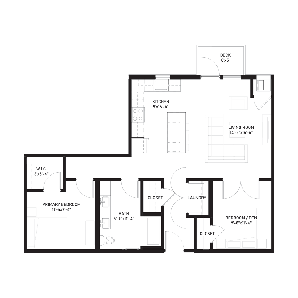 The Midnight floor plan