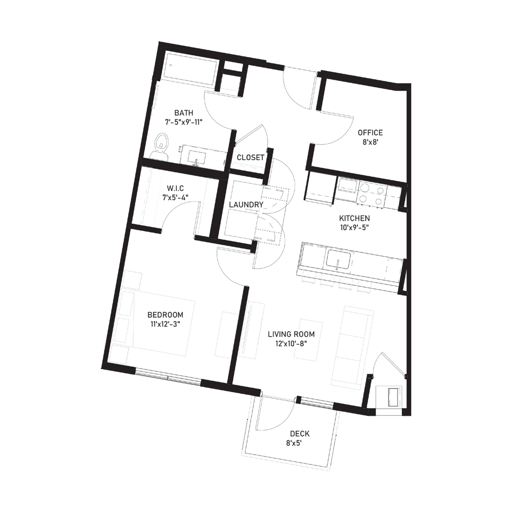 The Periwinkle floor plan